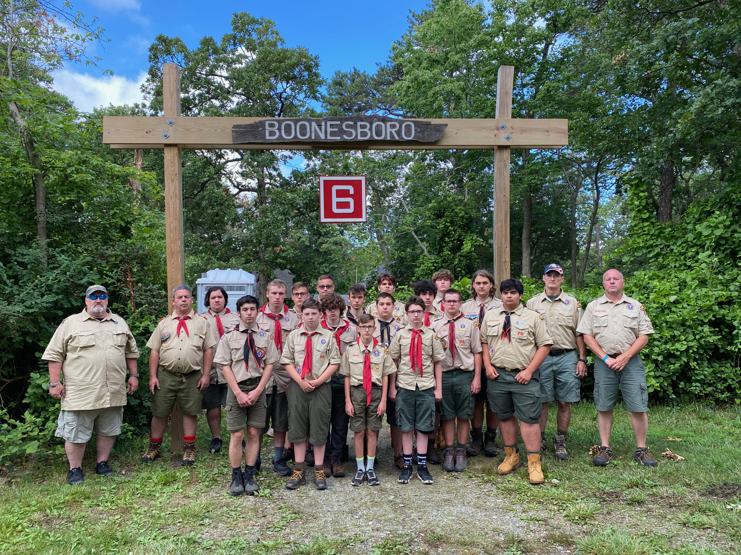 Troop 6 Camp Horseshoe 2021