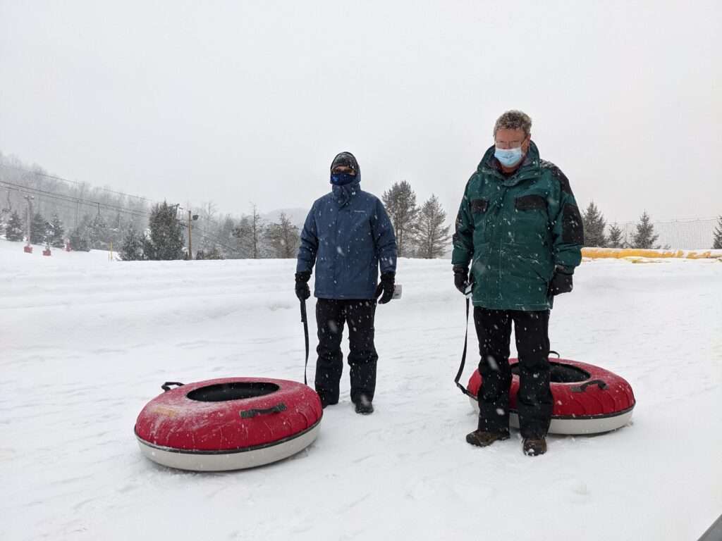 Scout Leaders tubing